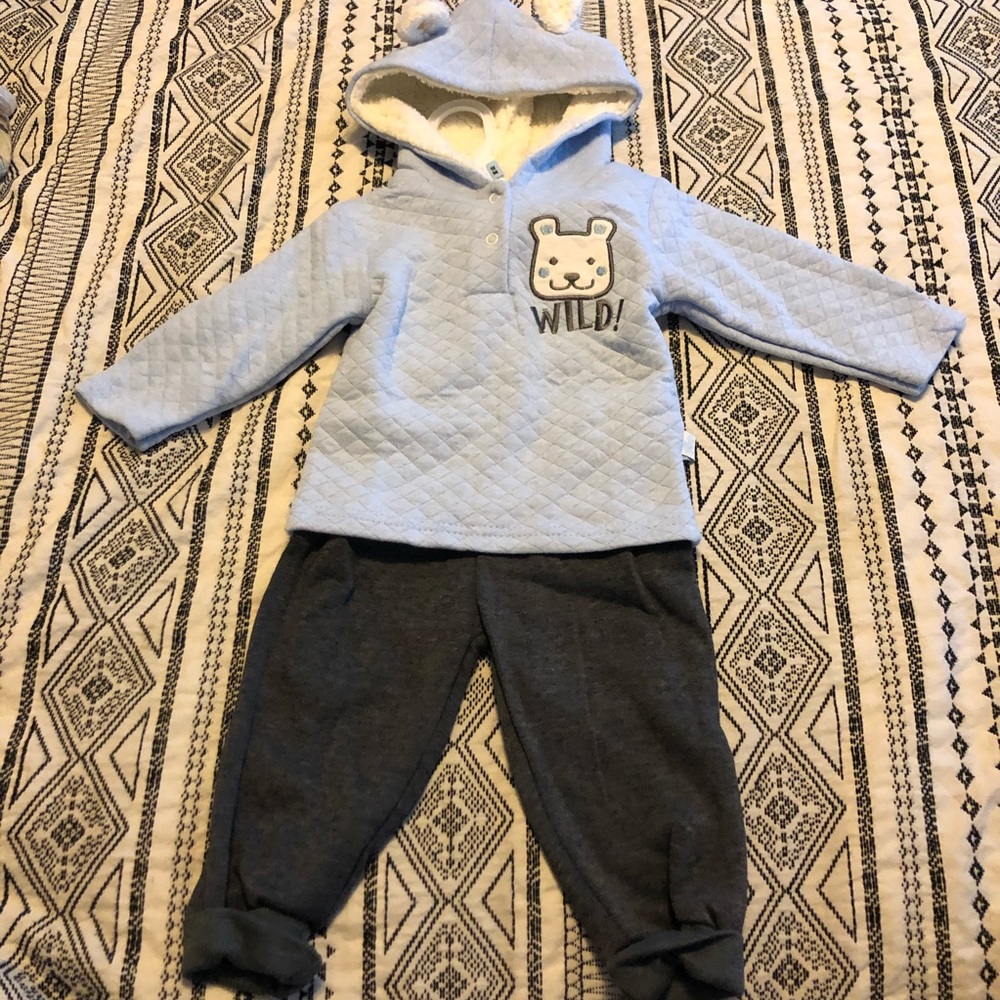 Baby boy Comfortable Set Blue 12M